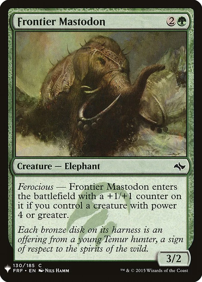 Frontier Mastodon 「PLST/FRF-130」「EN」