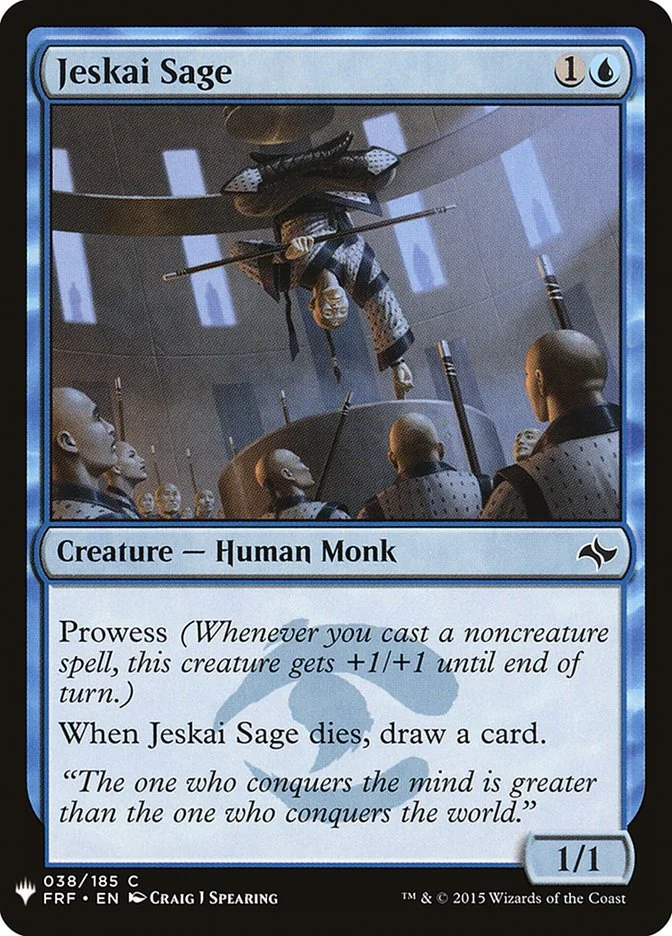 Jeskai Sage 「PLST/FRF-38」「EN」