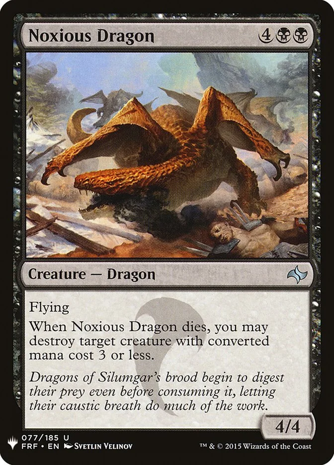 Noxious Dragon 「PLST/FRF-77」「EN」