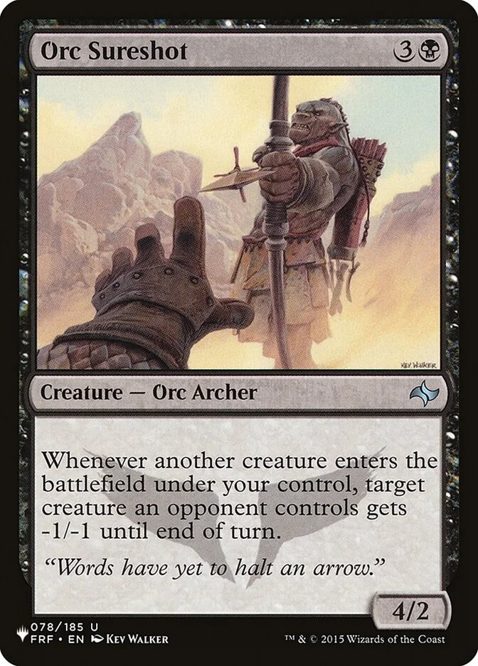 Orc Sureshot 「PLST/FRF-78」「EN」