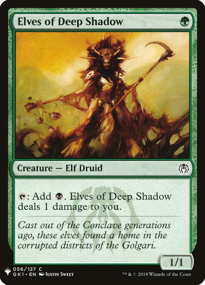 Elves of Deep Shadow 「PLST/GK1-56」「EN」