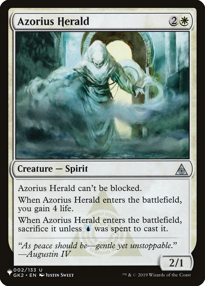 Azorius Herald 「PLST/GK2-2」「EN」