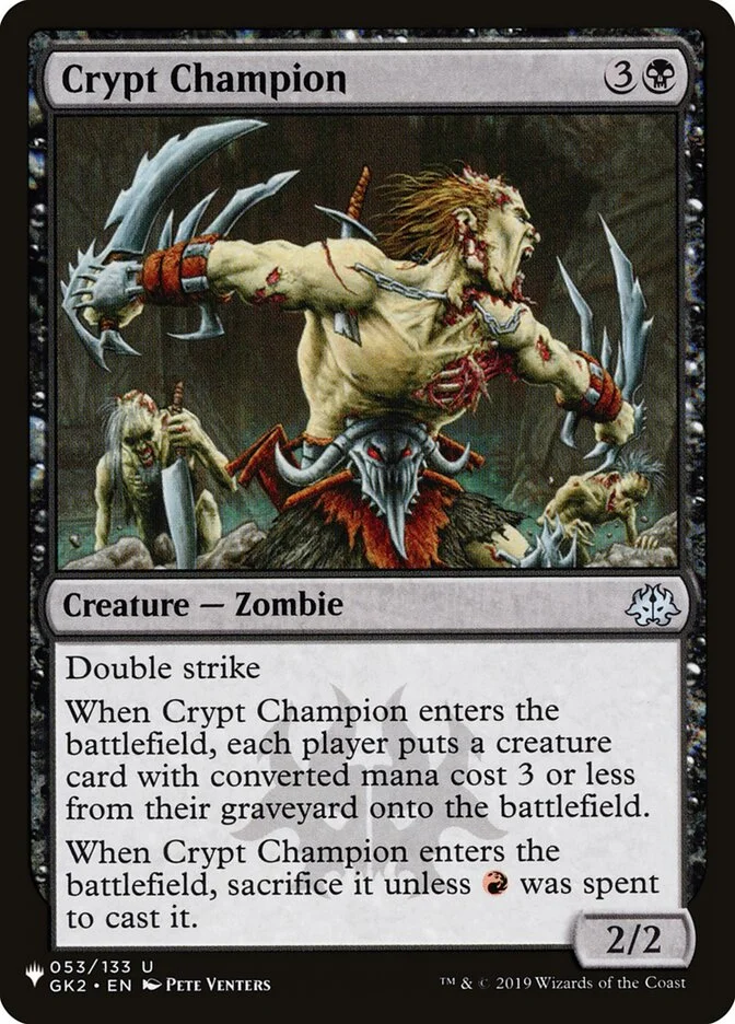 Crypt Champion 「PLST/GK2-53」「EN」