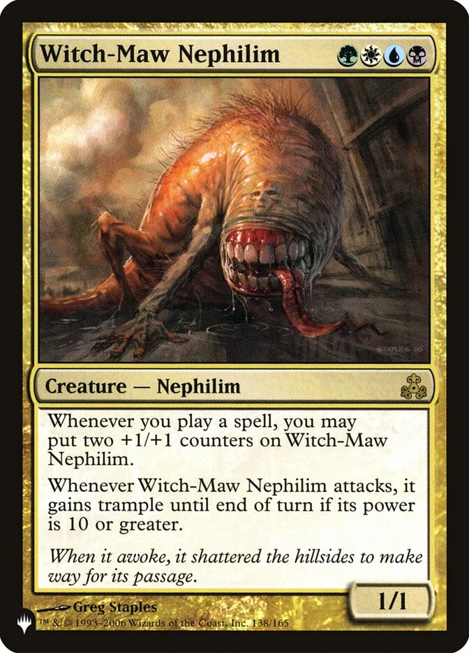 Witch-Maw Nephilim 「PLST/GPT-138」「EN」