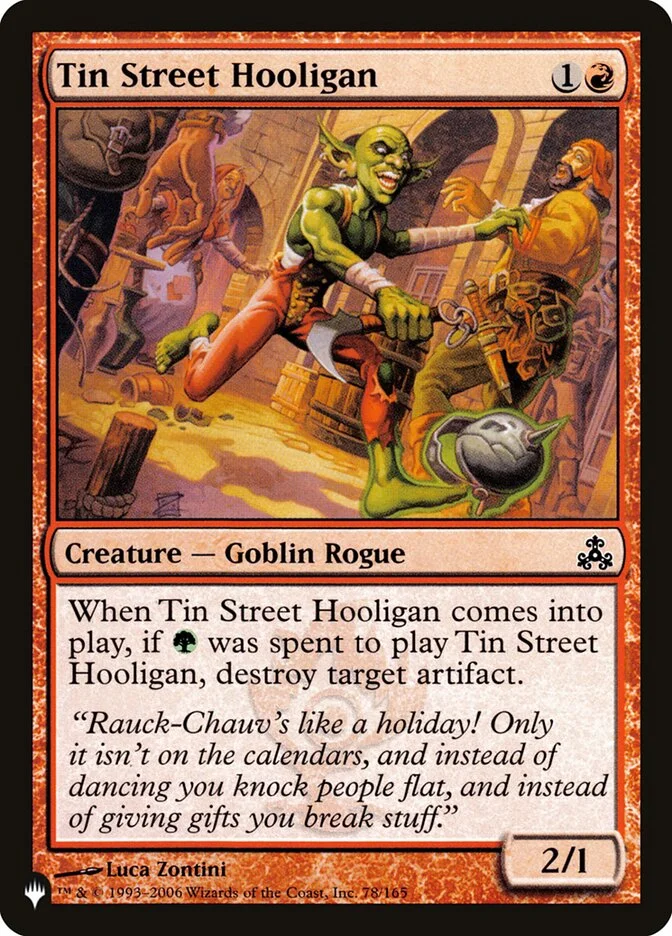 Tin Street Hooligan 「PLST/GPT-78」「EN」
