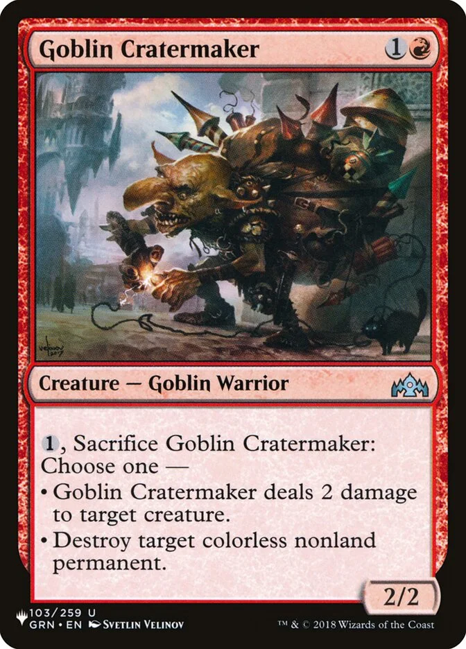 Goblin Cratermaker 「PLST/GRN-103」「EN」