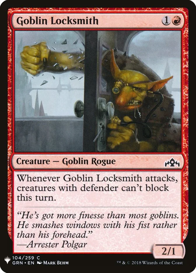 Goblin Locksmith 「PLST/GRN-104」「EN」
