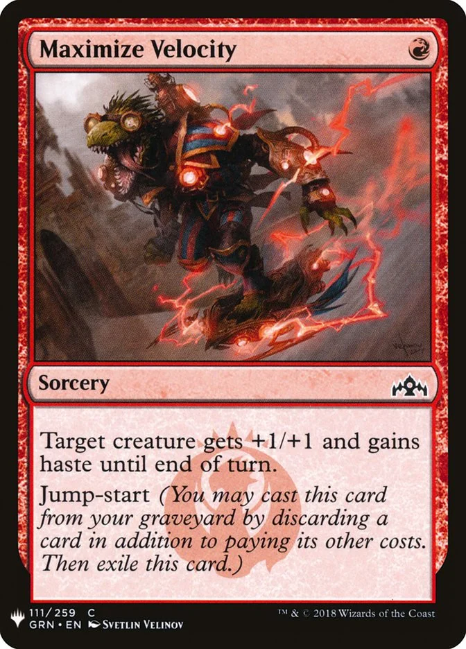 Maximize Velocity 「PLST/GRN-111」「EN」