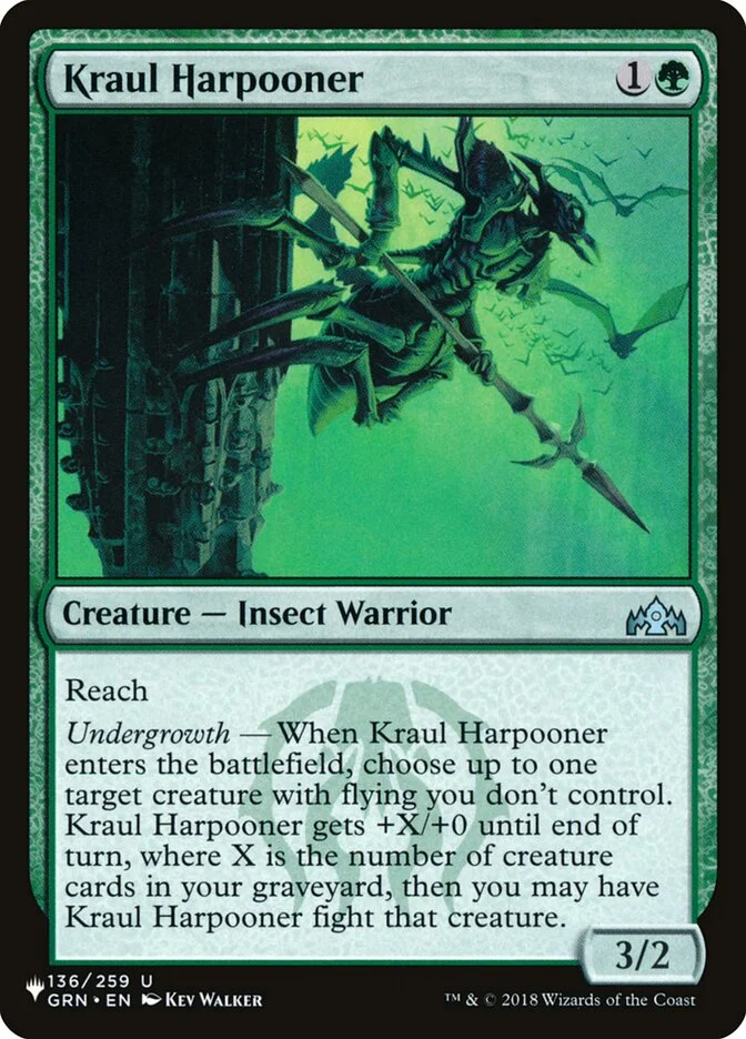Kraul Harpooner 「PLST/GRN-136」「EN」