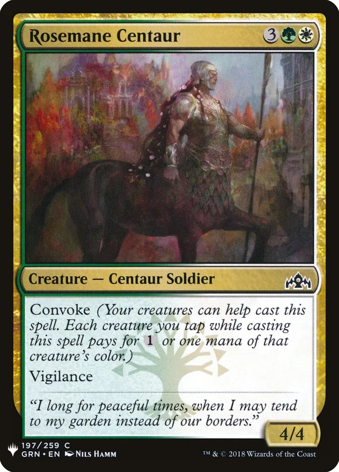 Rosemane Centaur 「PLST/GRN-197」「EN」