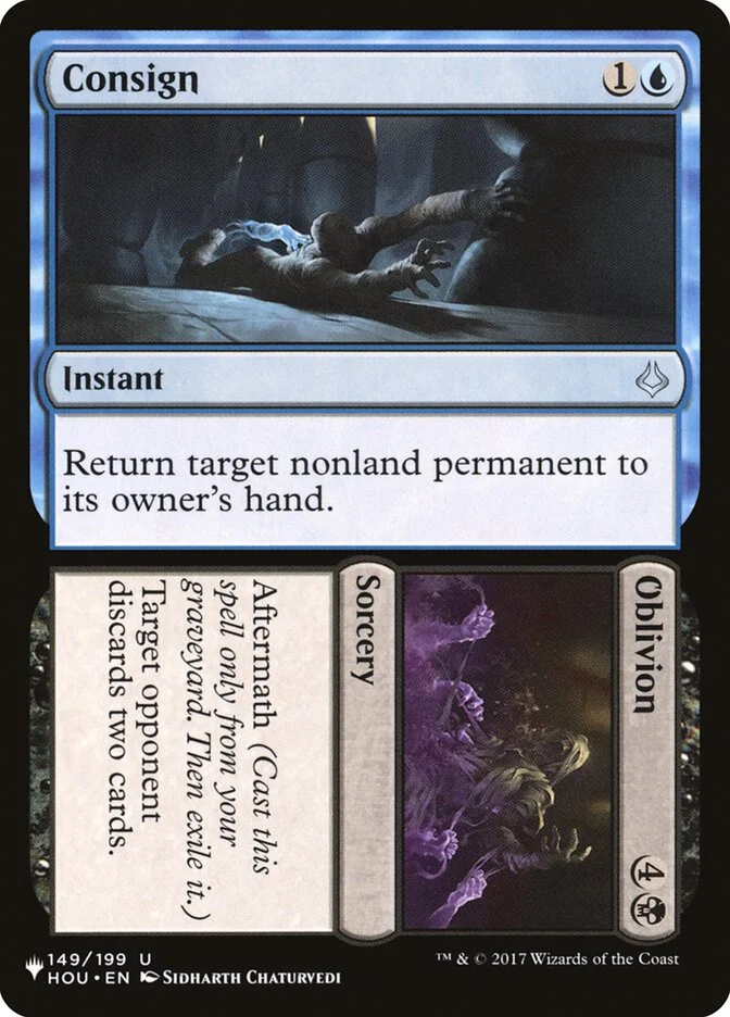 Consign // Oblivion 「PLST/HOU-149」「EN」