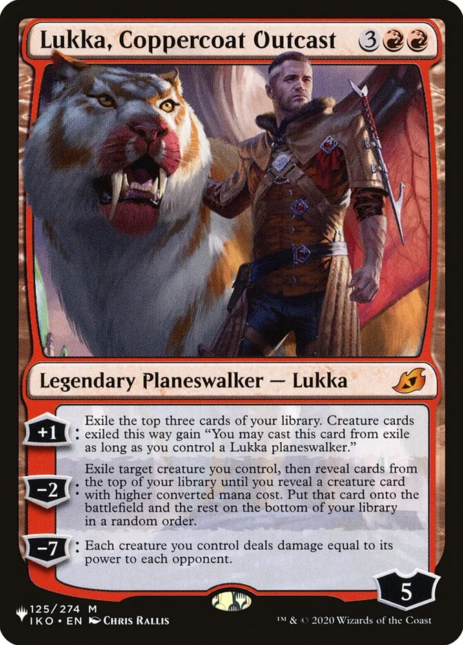 Lukka, Coppercoat Outcast 「PLST/IKO-125」「EN」