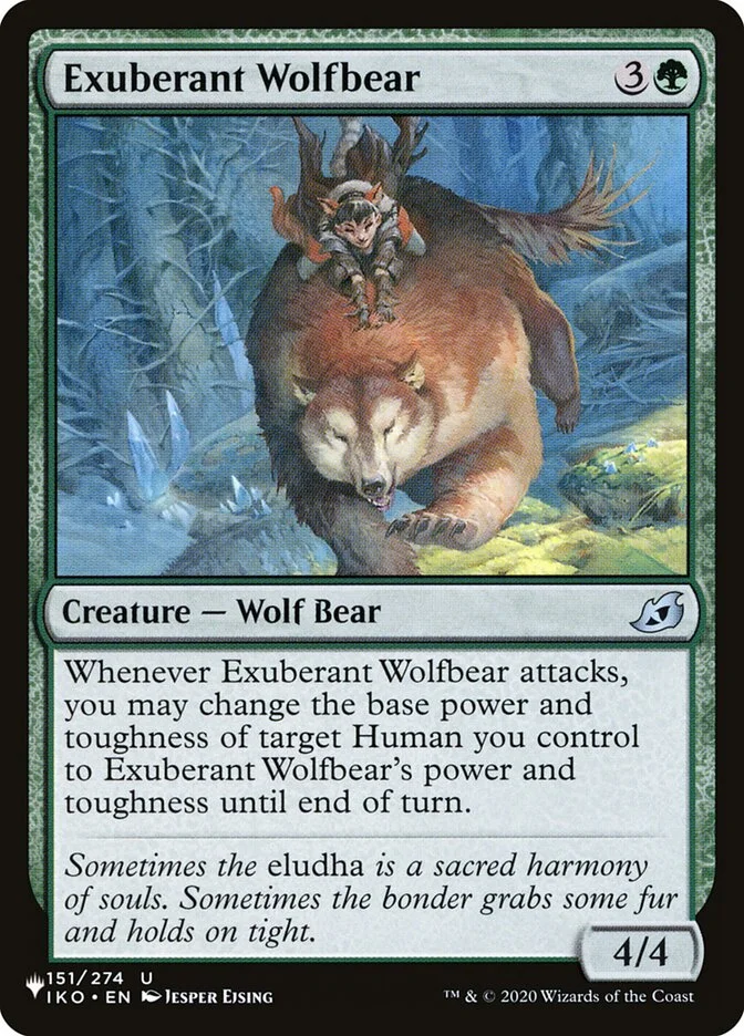 Exuberant Wolfbear 「PLST/IKO-151」「EN」