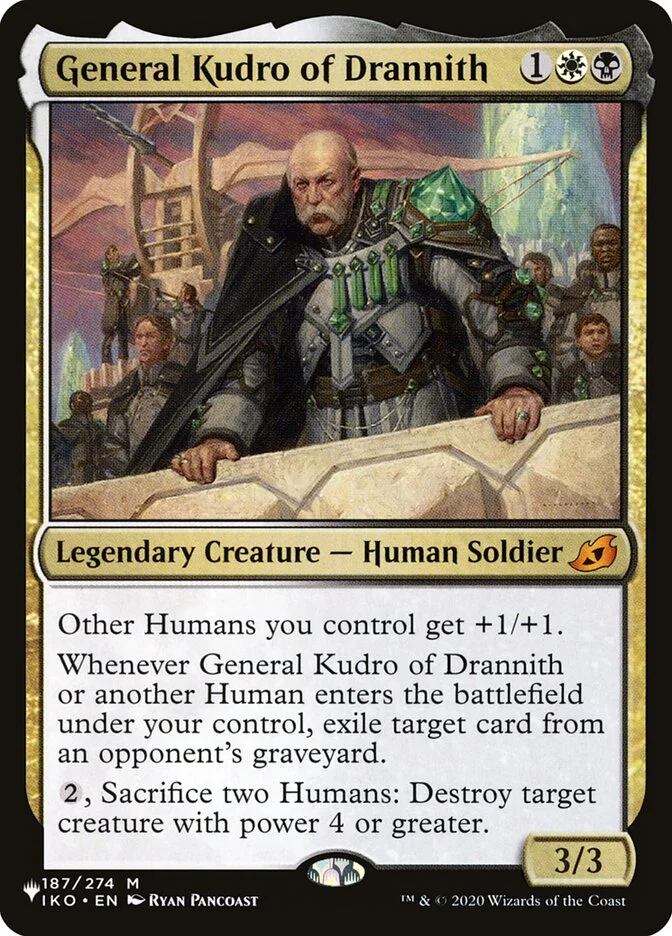 General Kudro of Drannith 「PLST/IKO-187」「EN」