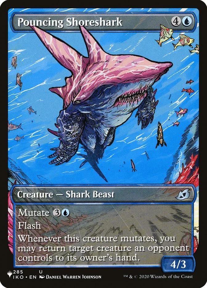 Pouncing Shoreshark 「PLST/IKO-285」「EN」