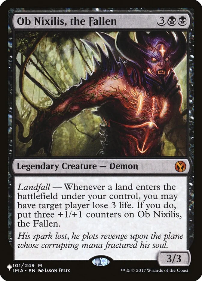 Ob Nixilis, the Fallen 「PLST/IMA-101」「EN」