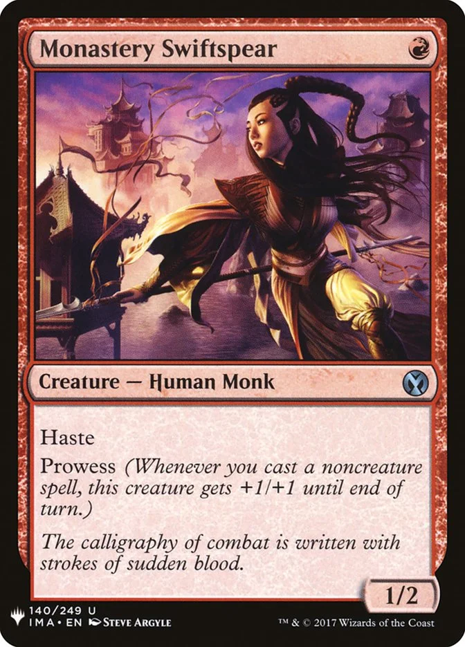 Monastery Swiftspear 「PLST/IMA-140」「EN」