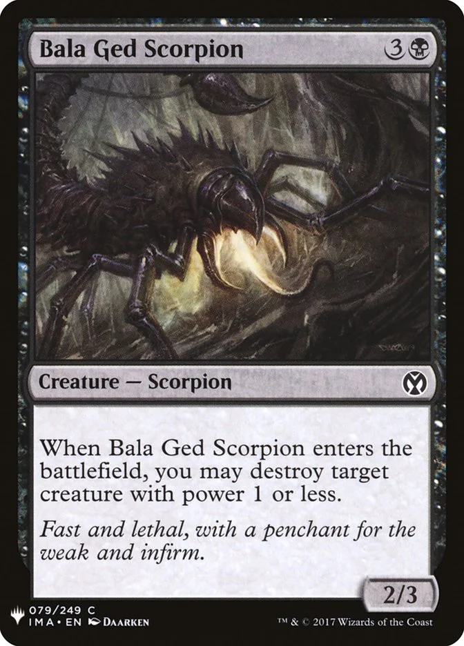 Bala Ged Scorpion 「PLST/IMA-79」「EN」
