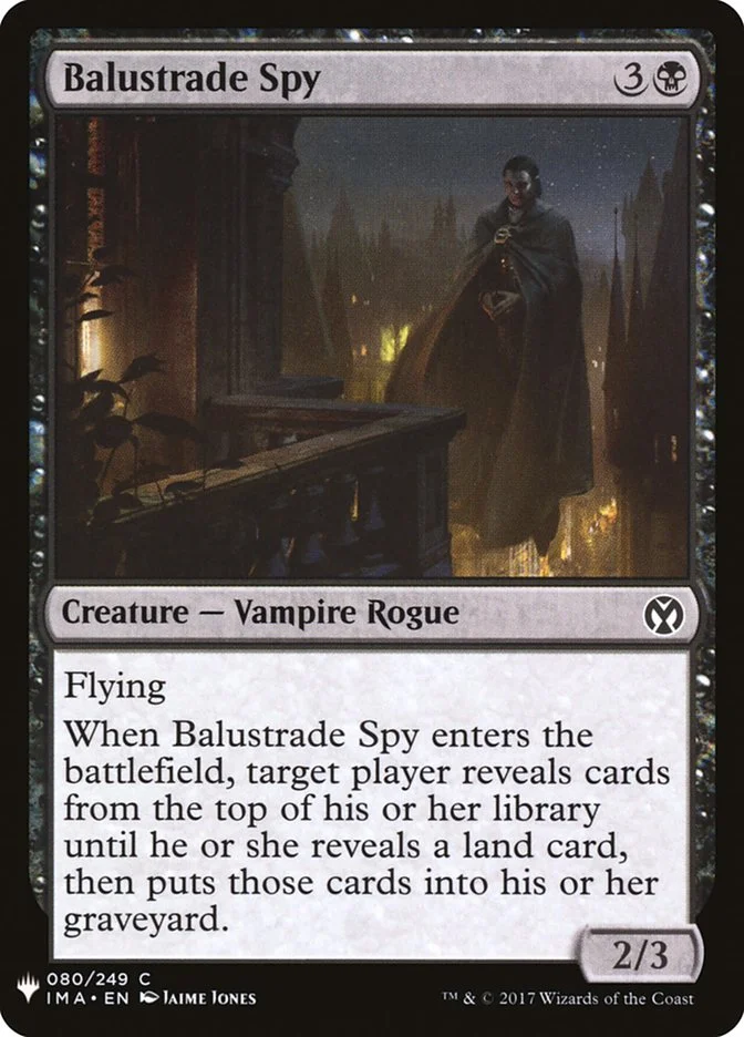 Balustrade Spy 「PLST/IMA-80」「EN」