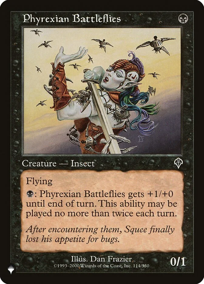 Phyrexian Battleflies 「PLST/INV-114」「EN」