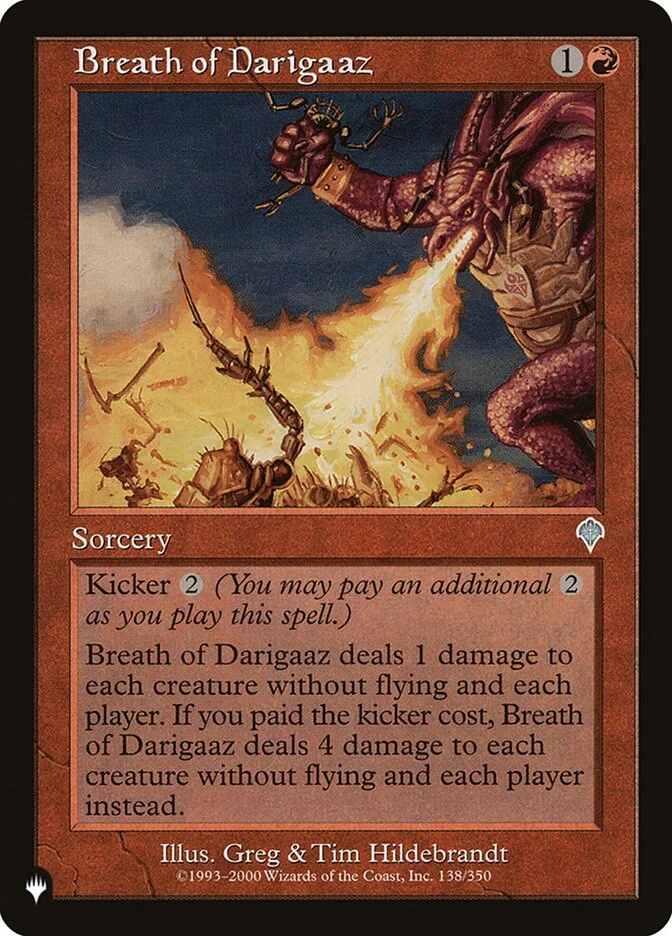Breath of Darigaaz 「PLST/INV-138」「EN」