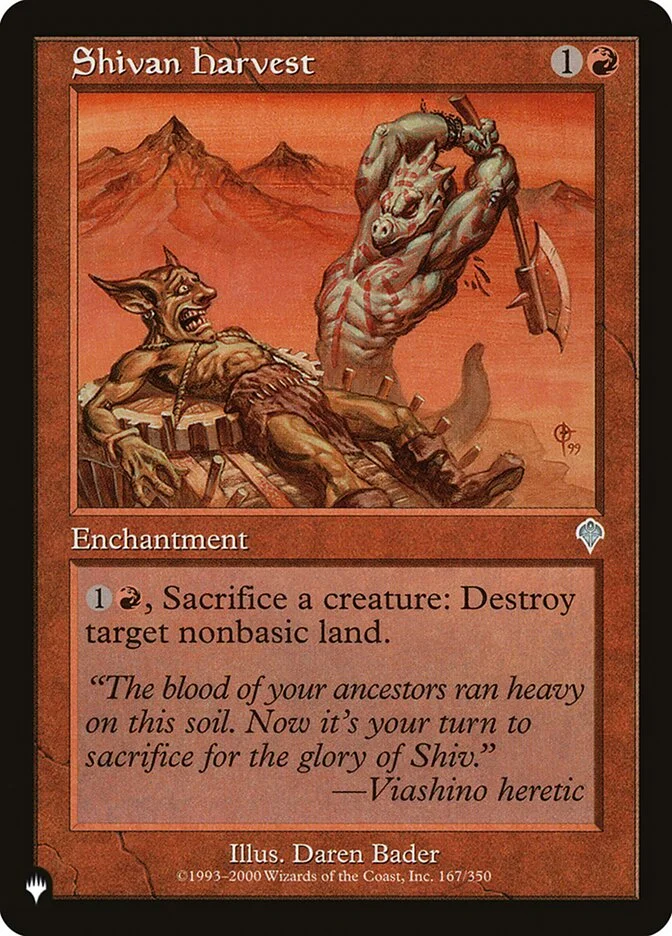 Shivan Harvest 「PLST/INV-167」「EN」