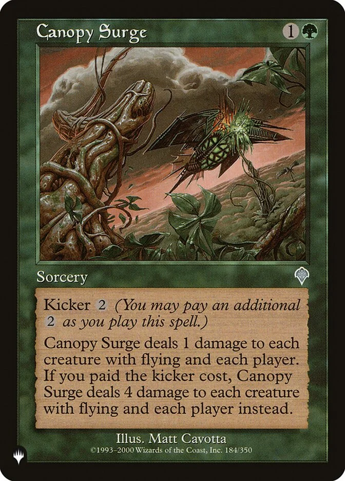 Canopy Surge 「PLST/INV-184」「EN」