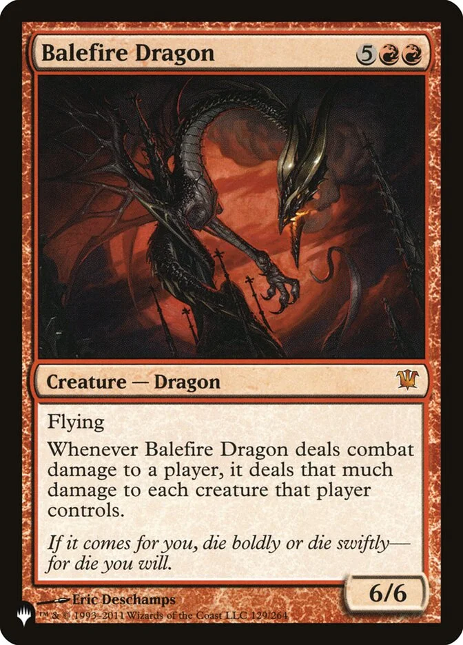 Balefire Dragon 「PLST/ISD-129」「EN」
