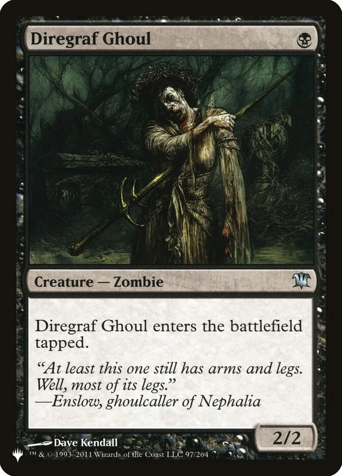 Diregraf Ghoul 「PLST/ISD-97」「EN」