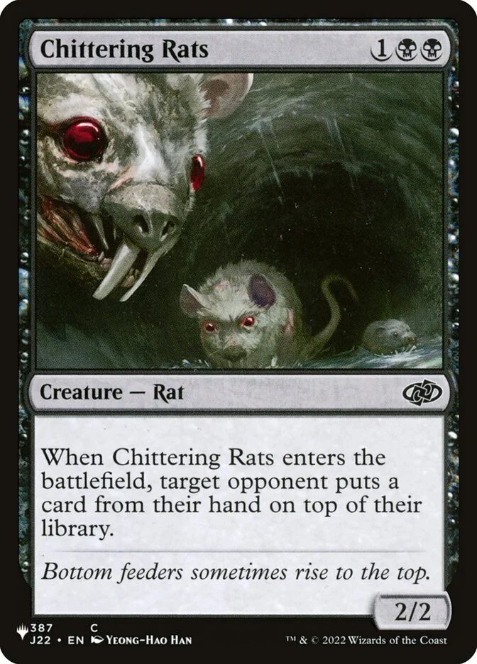 Chittering Rats 「PLST/J22-387」「EN」