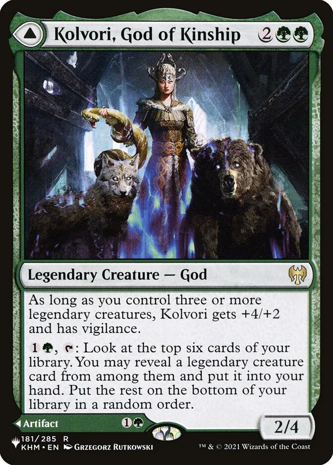 Kolvori, God of Kinship // The Ringhart Crest 「PLST/KHM-181」「EN」