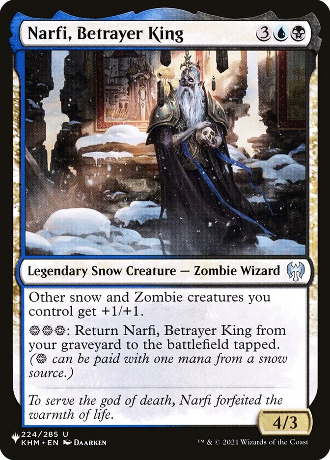 Narfi, Betrayer King 「PLST/KHM-224」「EN」