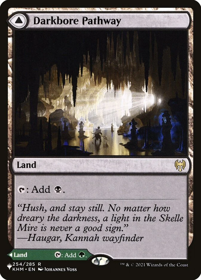 Darkbore Pathway // Slitherbore Pathway 「PLST/KHM-254」「EN」