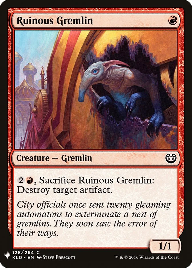 Ruinous Gremlin 「PLST/KLD-128」「EN」