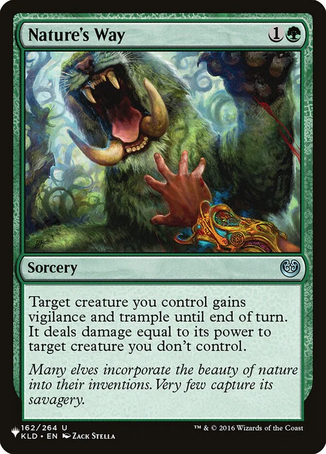 Nature's Way 「PLST/KLD-162」「EN」