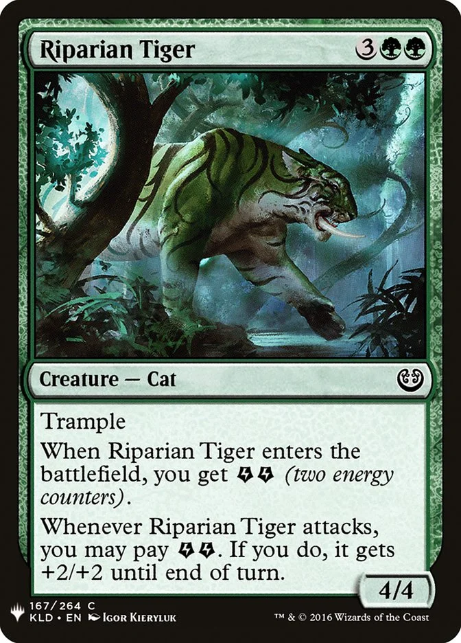 Riparian Tiger 「PLST/KLD-167」「EN」