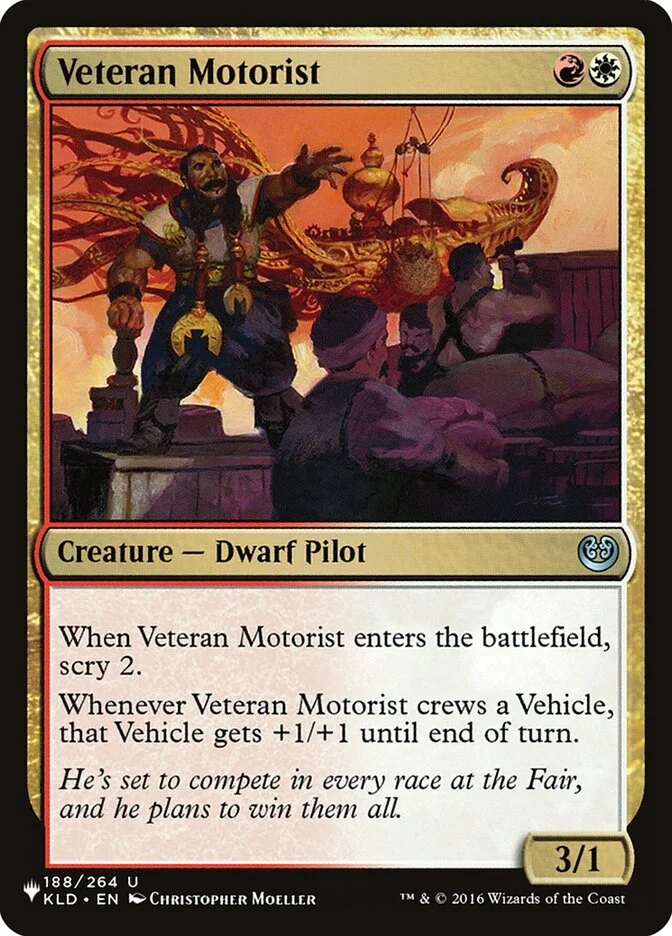 Veteran Motorist 「PLST/KLD-188」「EN」