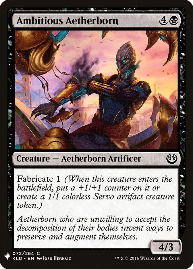 Ambitious Aetherborn 「PLST/KLD-72」「EN」