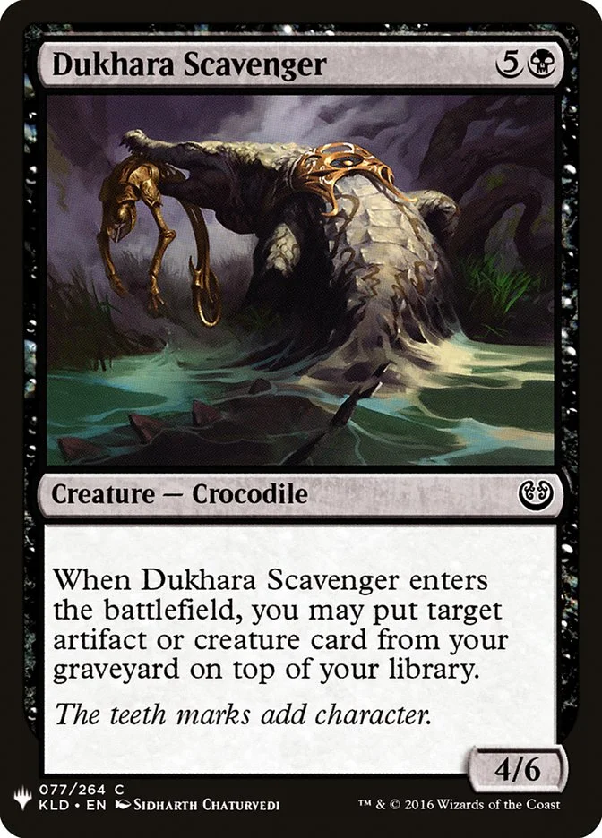 Dukhara Scavenger 「PLST/KLD-77」「EN」