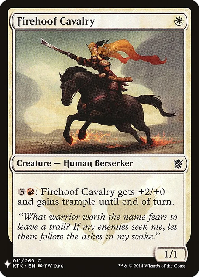 Firehoof Cavalry 「PLST/KTK-11」「EN」