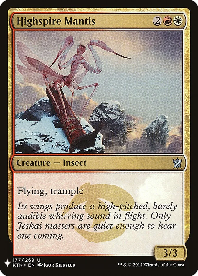Highspire Mantis 「PLST/KTK-177」「EN」