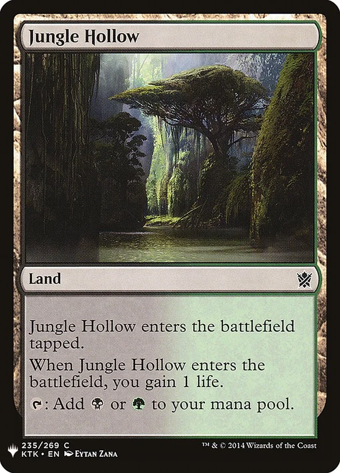 Jungle Hollow 「PLST/KTK-235」「EN」