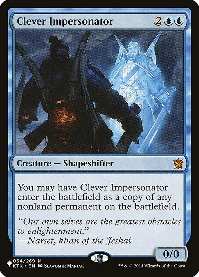 Clever Impersonator 「PLST/KTK-34」「EN」