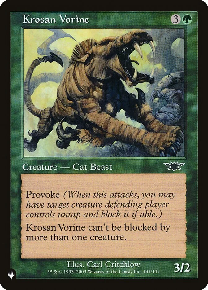 Krosan Vorine 「PLST/LGN-131」「EN」