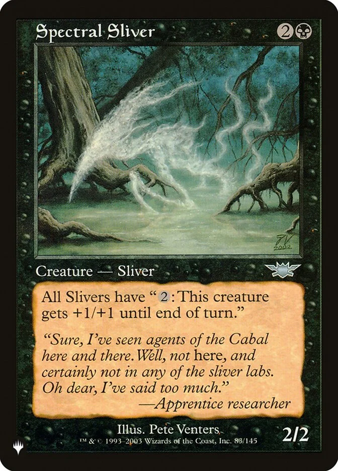 Spectral Sliver 「PLST/LGN-83」「EN」