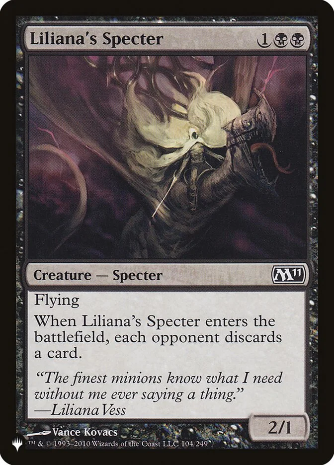 Liliana's Specter 「PLST/M11-104」「EN」