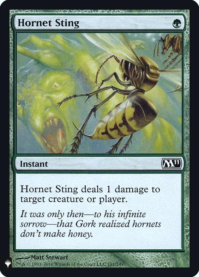 Hornet Sting 「PLST/M11-181」「EN」