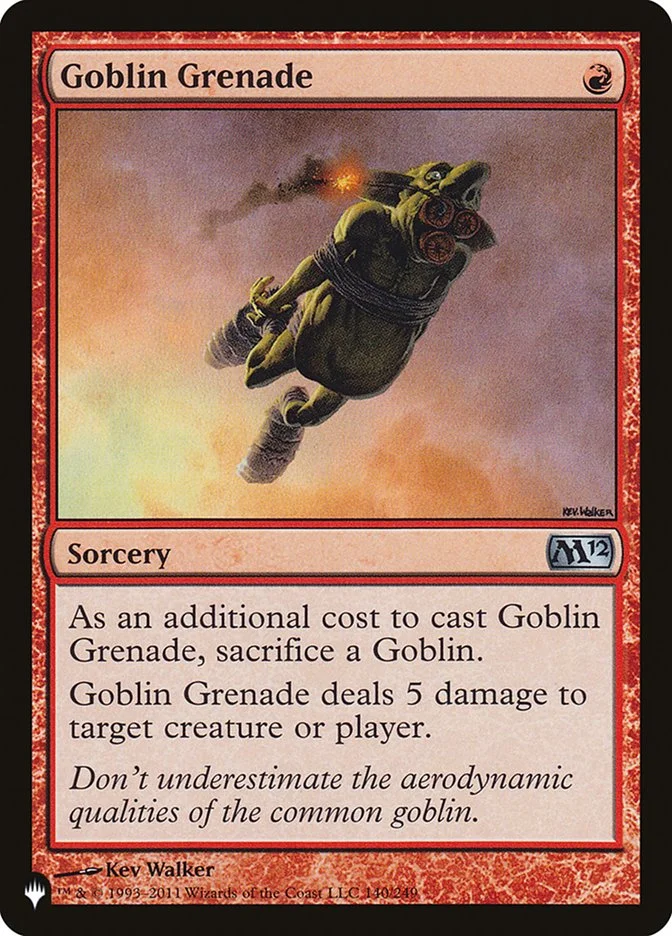 Goblin Grenade 「PLST/M12-140」「EN」