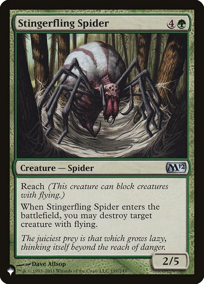 Stingerfling Spider 「PLST/M12-197」「EN」