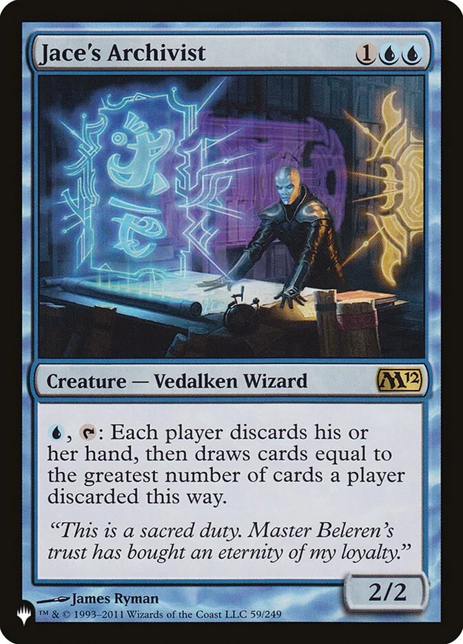 Jace's Archivist 「PLST/M12-59」「EN」
